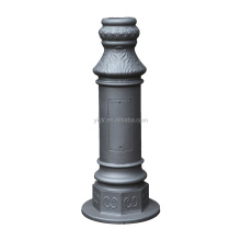 2017 Top quality cast aluminum street light pole base as the drawings